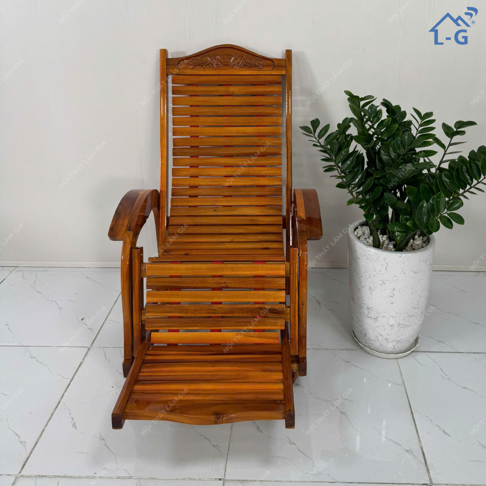 GHẾ DÂY GỖ TRÀM LÂM GIA