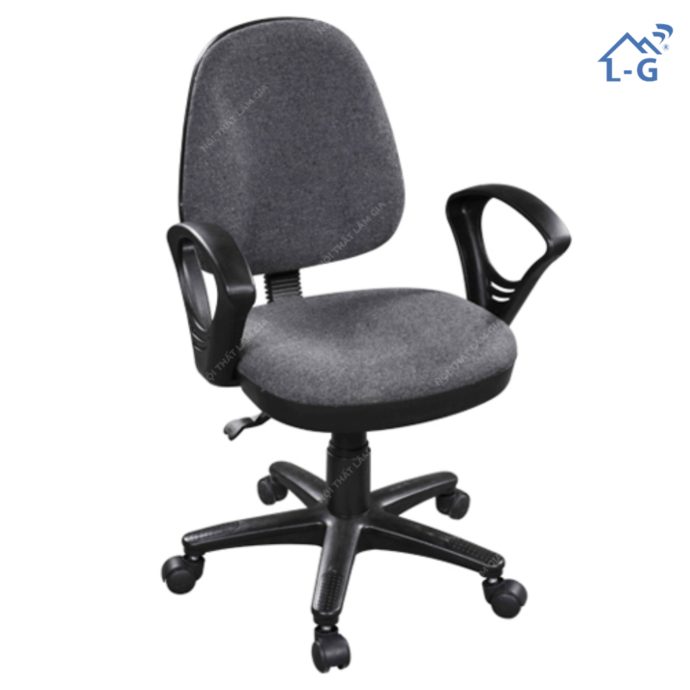Ghế Xoay Nhân Viên Bọc Nệm (GXNVHP)