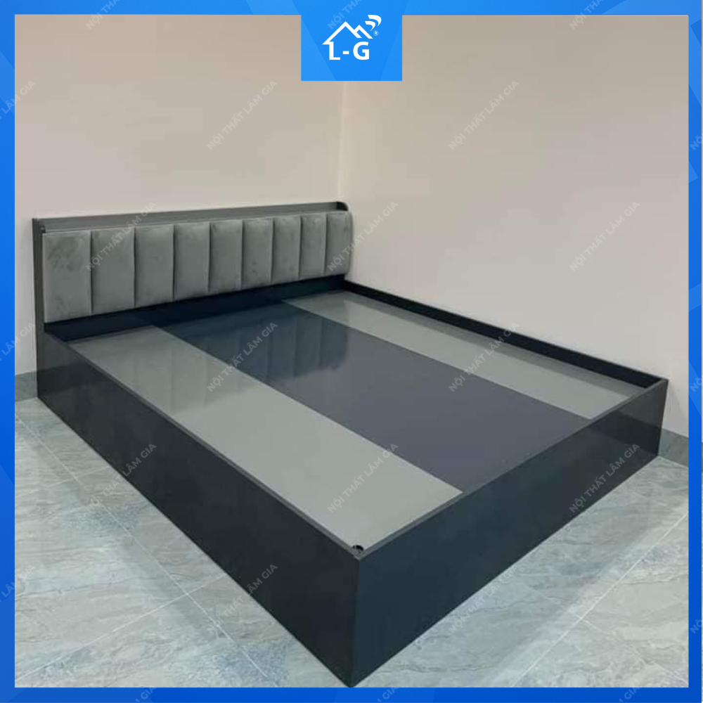 Giường Nhựa Ecoplast có đầu nệm