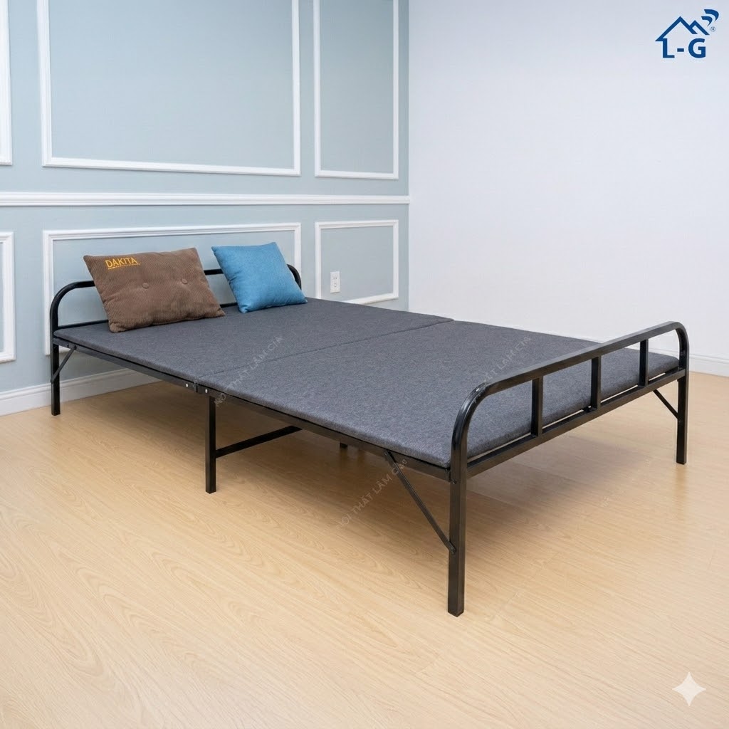 Giường Sắt Xếp Mặt Nệm (GSX-LG)