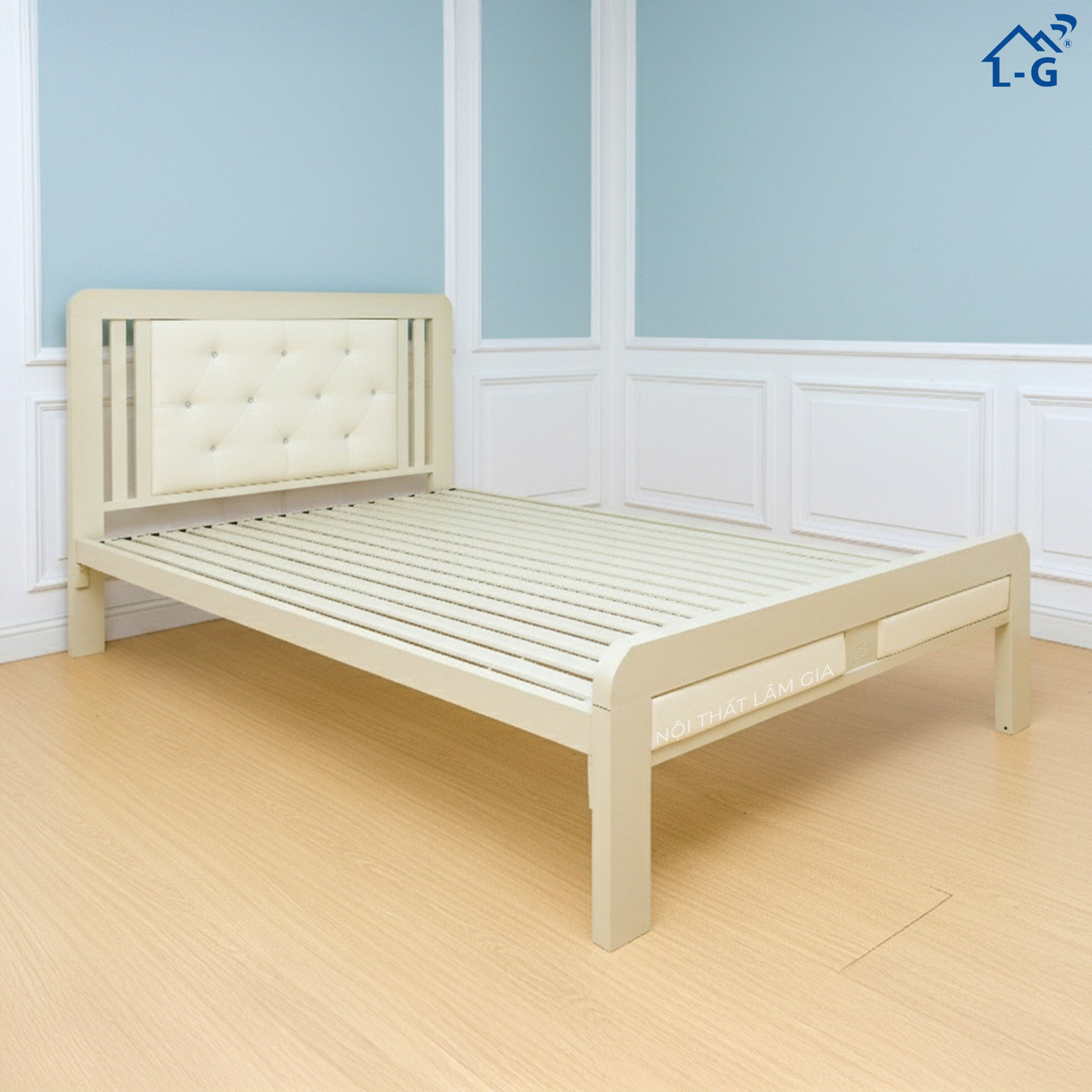 Giường Sắt Hộp 4x8 Siêu Chắc Chắn Mã 1931 (GSH4x8SCCM1931)