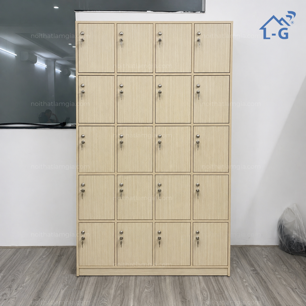 Tủ Hồ Sơ Gỗ MDF 20 Cửa (THSGMDF20C)