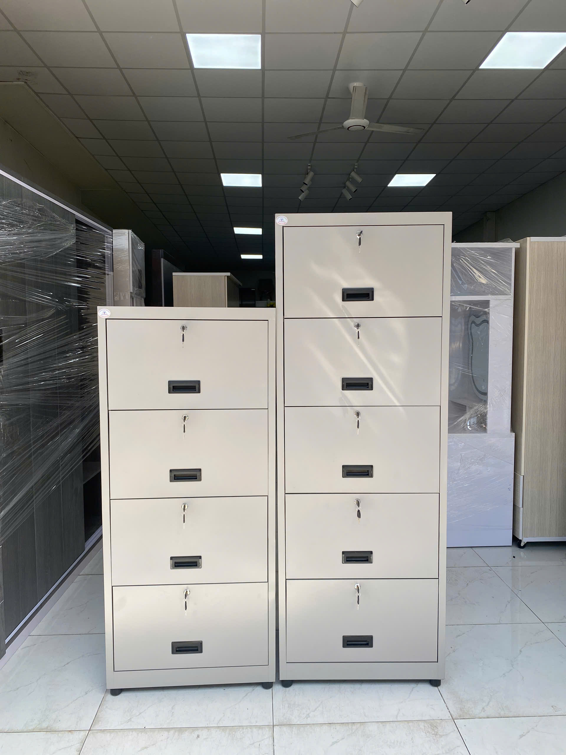 Tủ Hồ Sơ Sắt Tĩnh Điện Lâm Gia (Hộc Kéo)