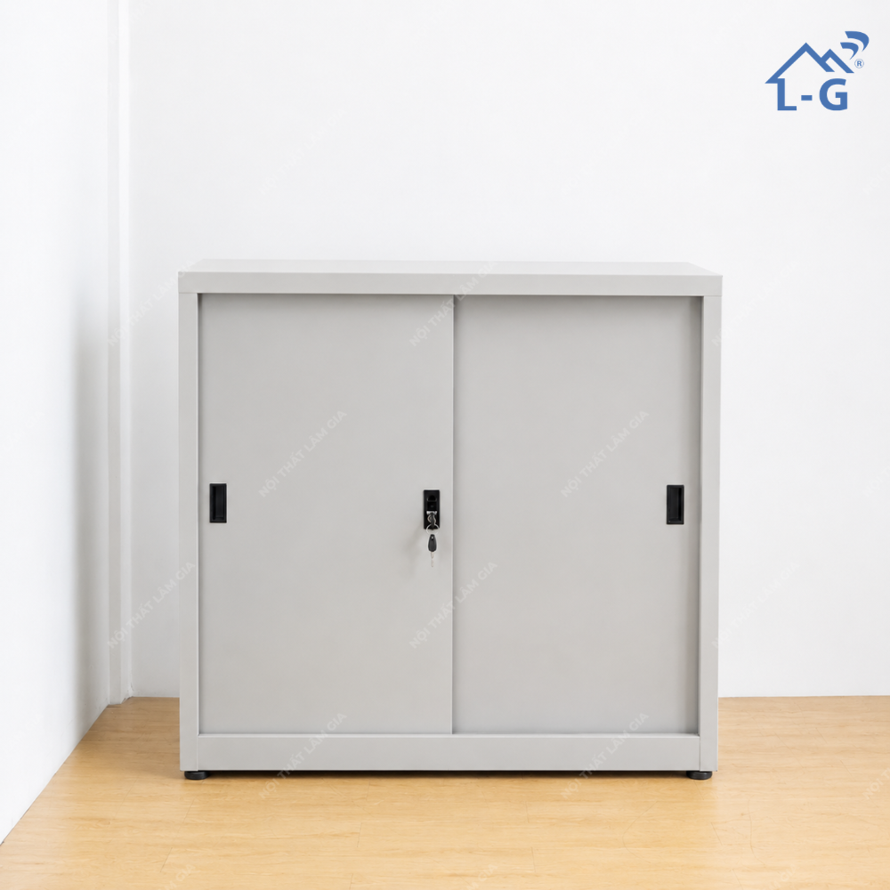 Tủ Hồ Sơ Sắt Thấp Cửa Lùa Lâm Gia (THSCL-LG)