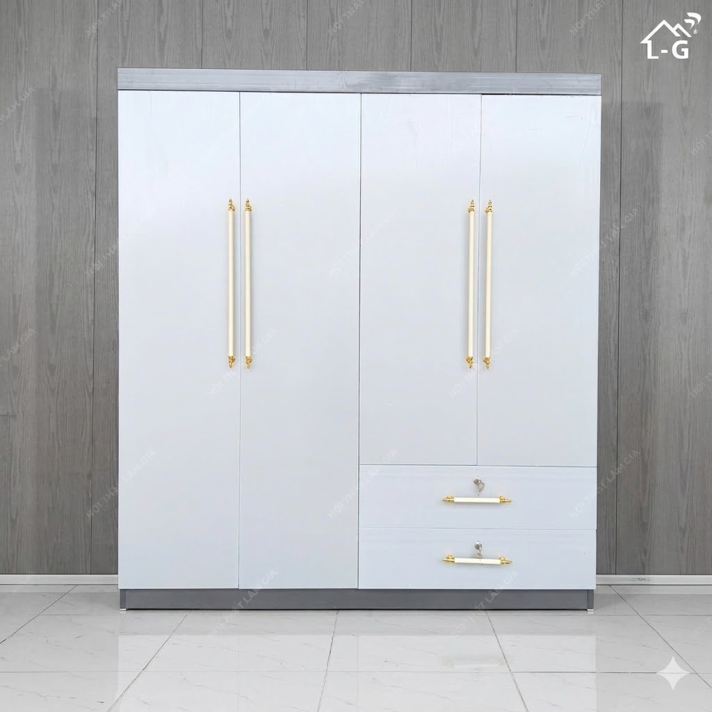 Tủ Nhựa PenCo 4 Cánh Mở (TQA-LG)
