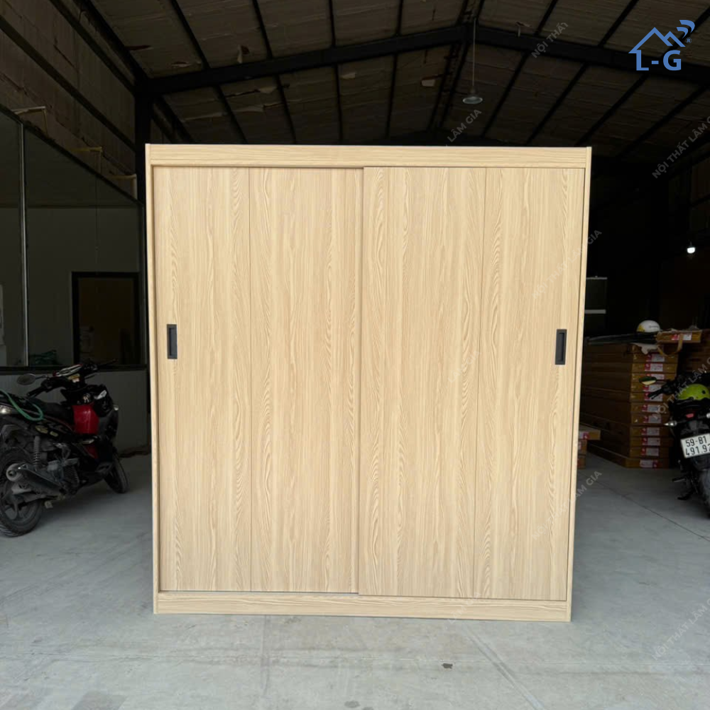 Tủ Quần Áo Nhựa Ecoplast Cửa Lùa (TQA-LG)
