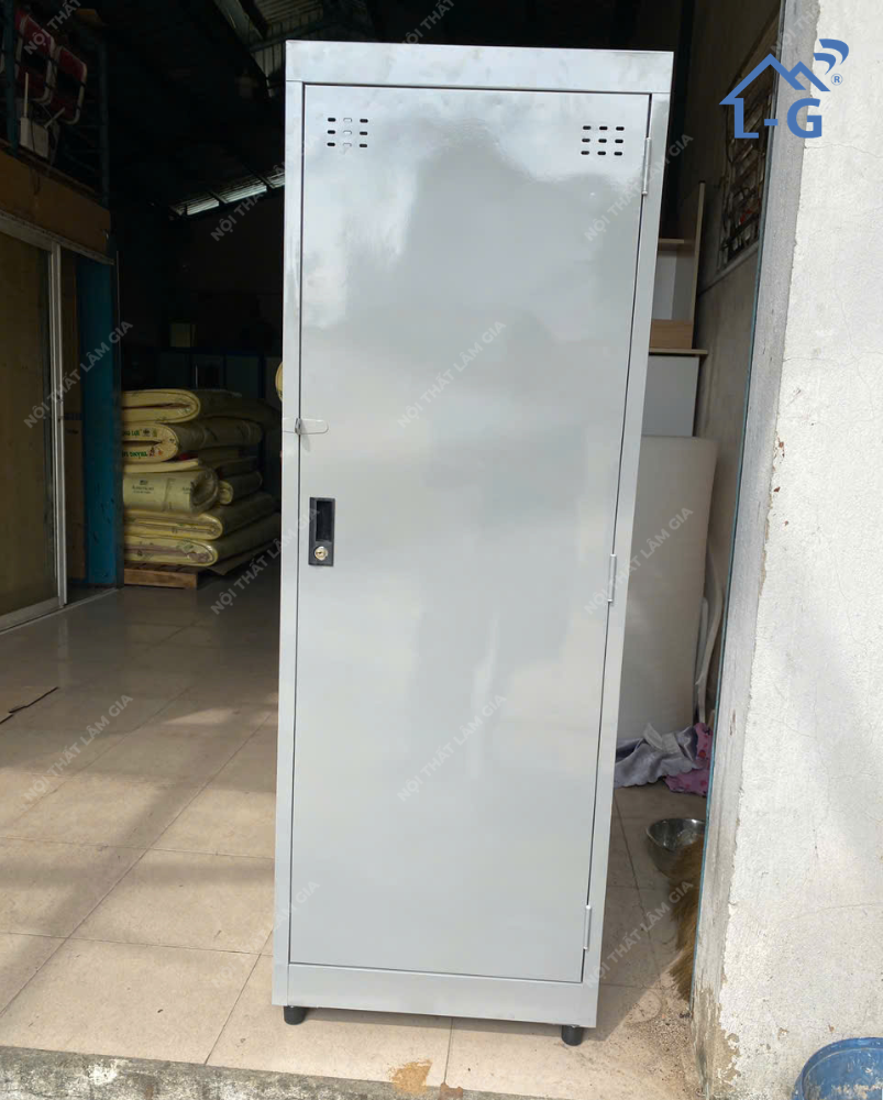 Tủ Sắt Sơn Tĩnh Điện 1 Cánh Cửa Dài (TSSTD1CCD)