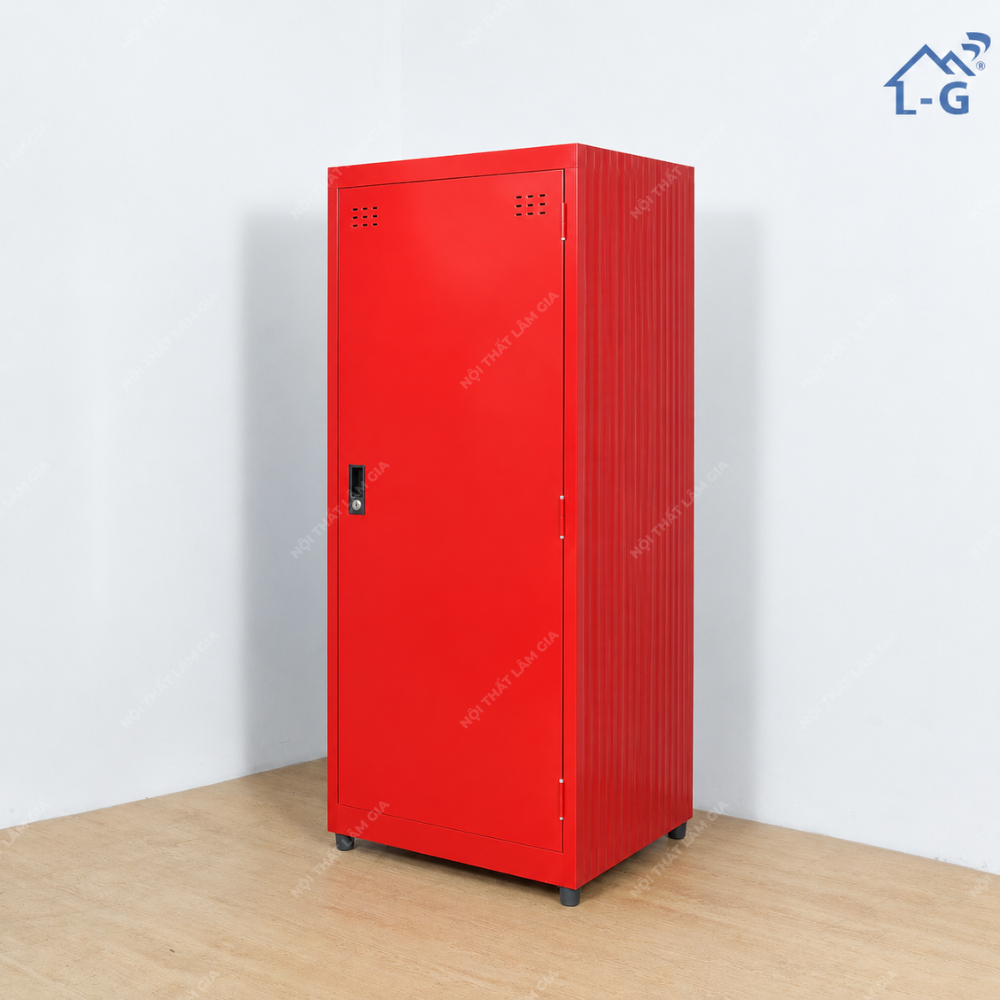 Tủ Sắt Sơn Tĩnh Điện 1 Cánh Cửa Dài (TSSTD1CCD)