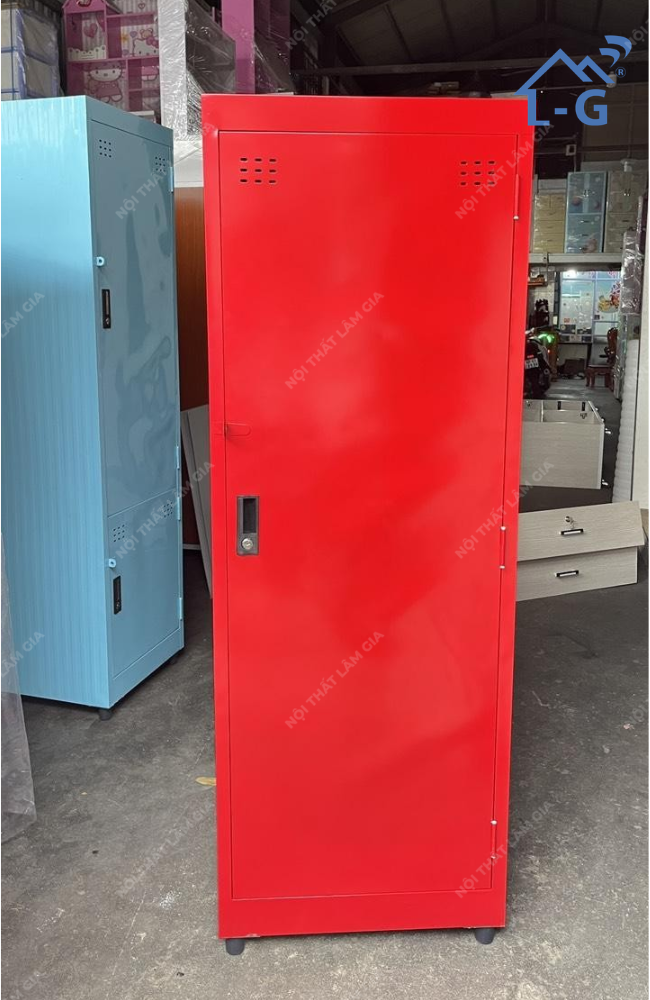 Tủ Sắt Sơn Tĩnh Điện 1 Cánh Cửa Dài (TSSTD1CCD)