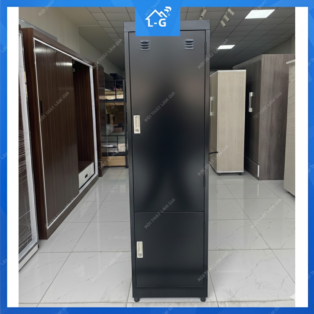 Tủ Sắt Sơn Tĩnh Điện 2 Cánh Mở (TSSTD2CM)