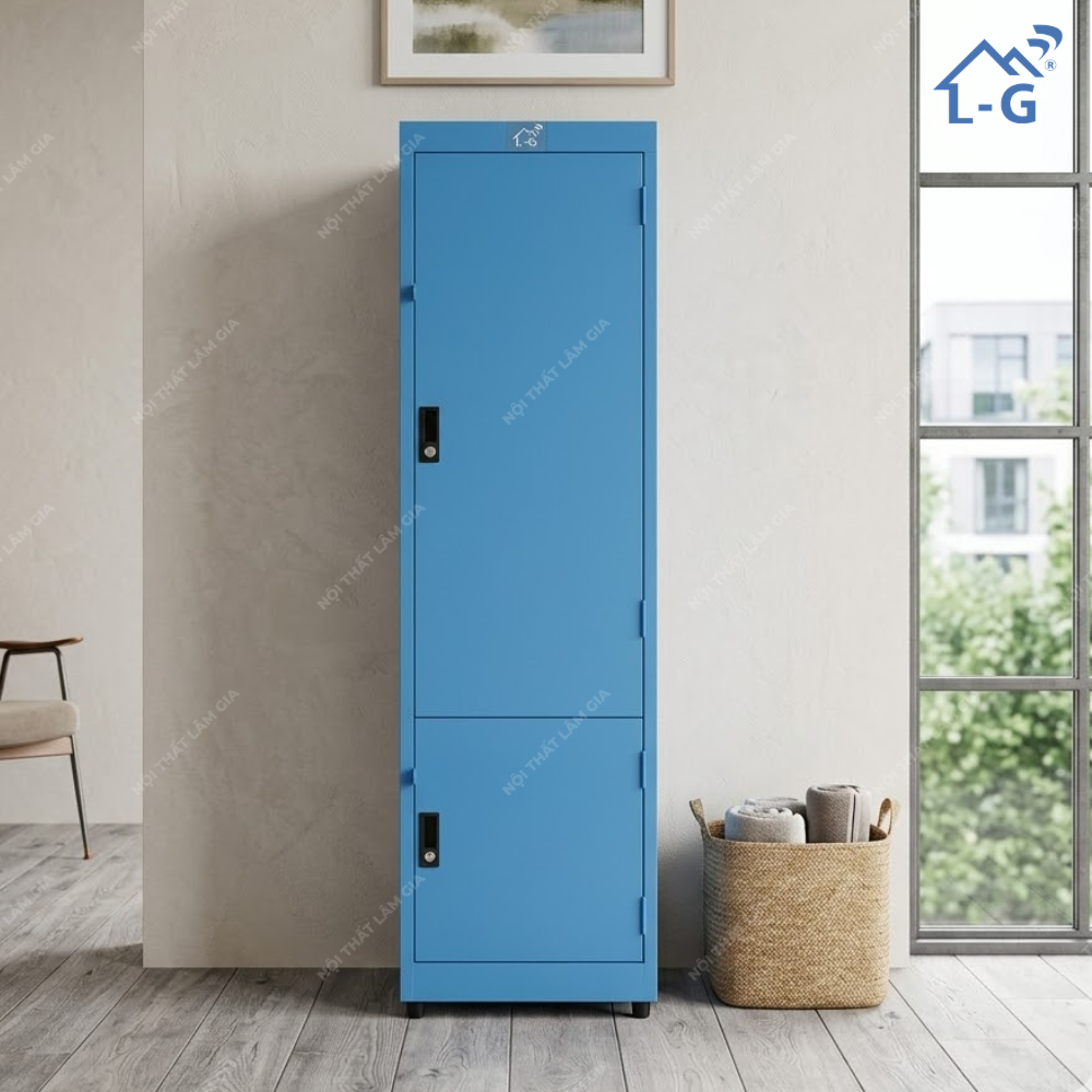 Tủ Sắt Sơn Tĩnh Điện 2 Cánh Mở (TSSTD2CM)