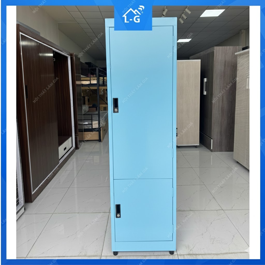 Tủ Sắt Sơn Tĩnh Điện 2 Cánh Mở (TSSTD2CM)
