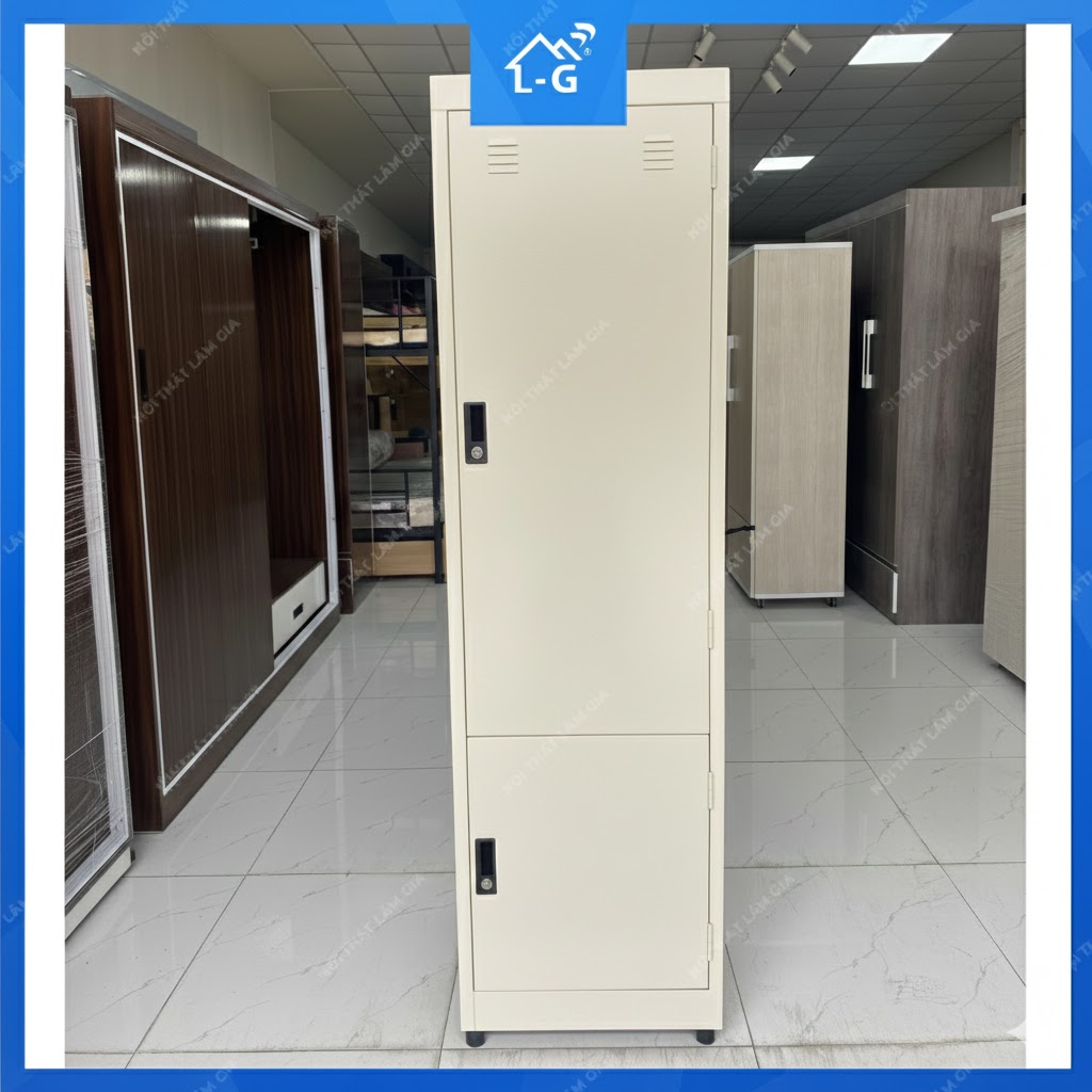 Tủ Sắt Sơn Tĩnh Điện 2 Cánh Mở (TSSTD2CM)