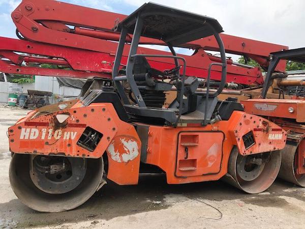 Những ưu điểm vượt trội của xe lu rung hai bánh thép Hamm HD110HV
