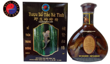 Rượu bổ thận tráng dương từ các loại thảo dược