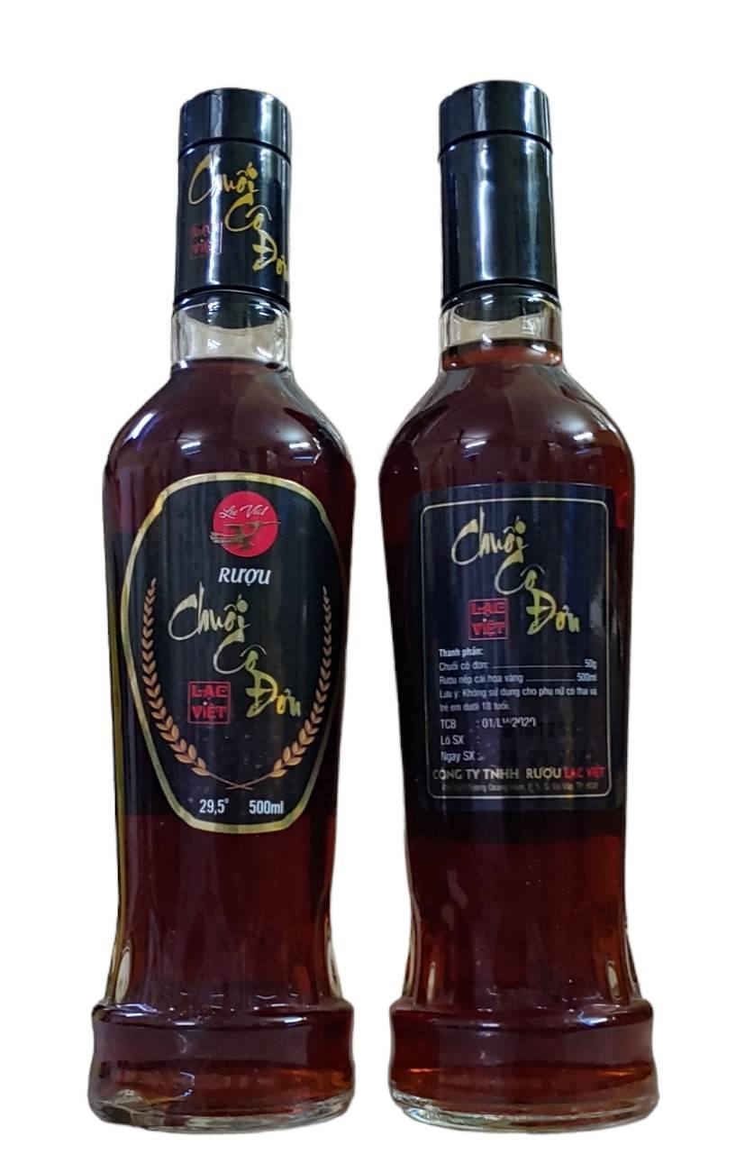 Rượu Chuối Cô Đơn 500ml