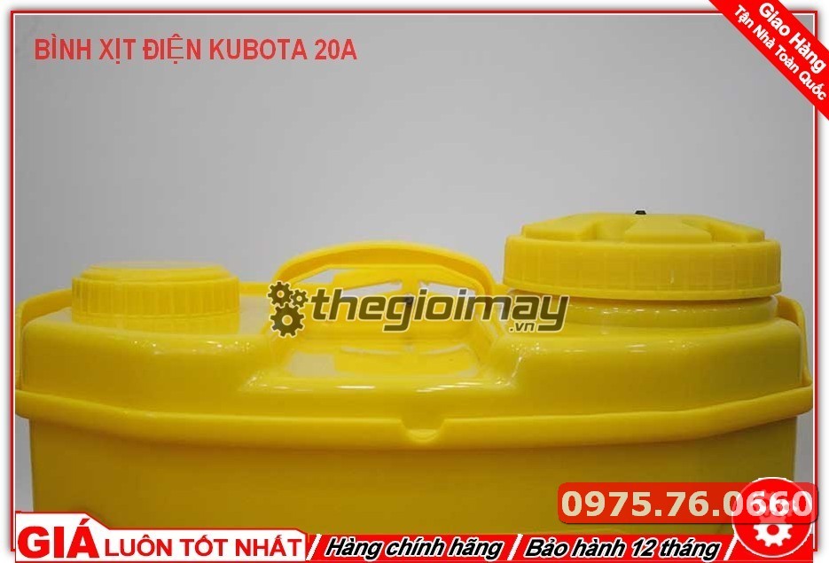 BÌNH XỊT ĐIỆN KUBOTA KD-20A 20L