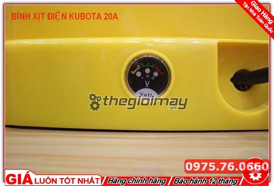 BÌNH XỊT ĐIỆN KUBOTA KD-20A 20L