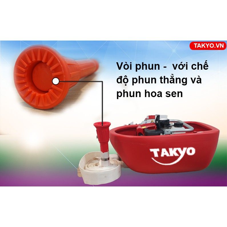 Máy bơm thuyền, bơm xuồng 4 thì Takyo TK35