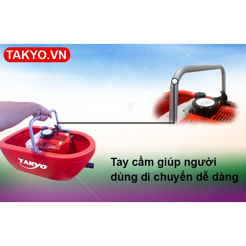 Máy bơm thuyền, bơm xuồng 2 thì Takyo TK430