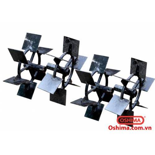 Bộ bánh bám máy xới đất