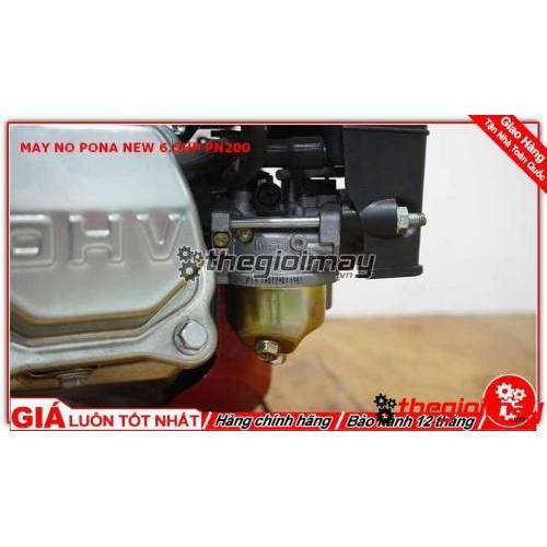 ĐỘNG CƠ XĂNG PONA PN200 NEW 6.5HP