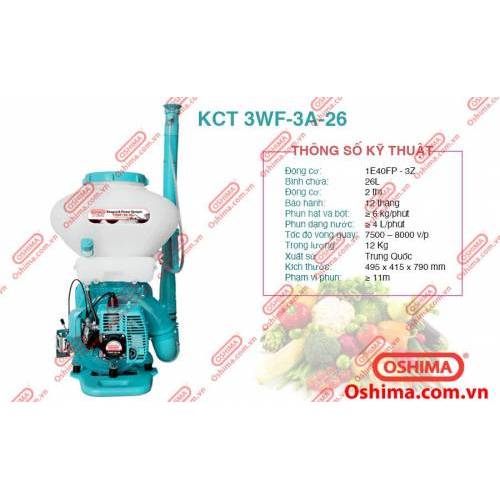 MÁY PHUN XẠ PHÂN KCT 3WF-3A-26