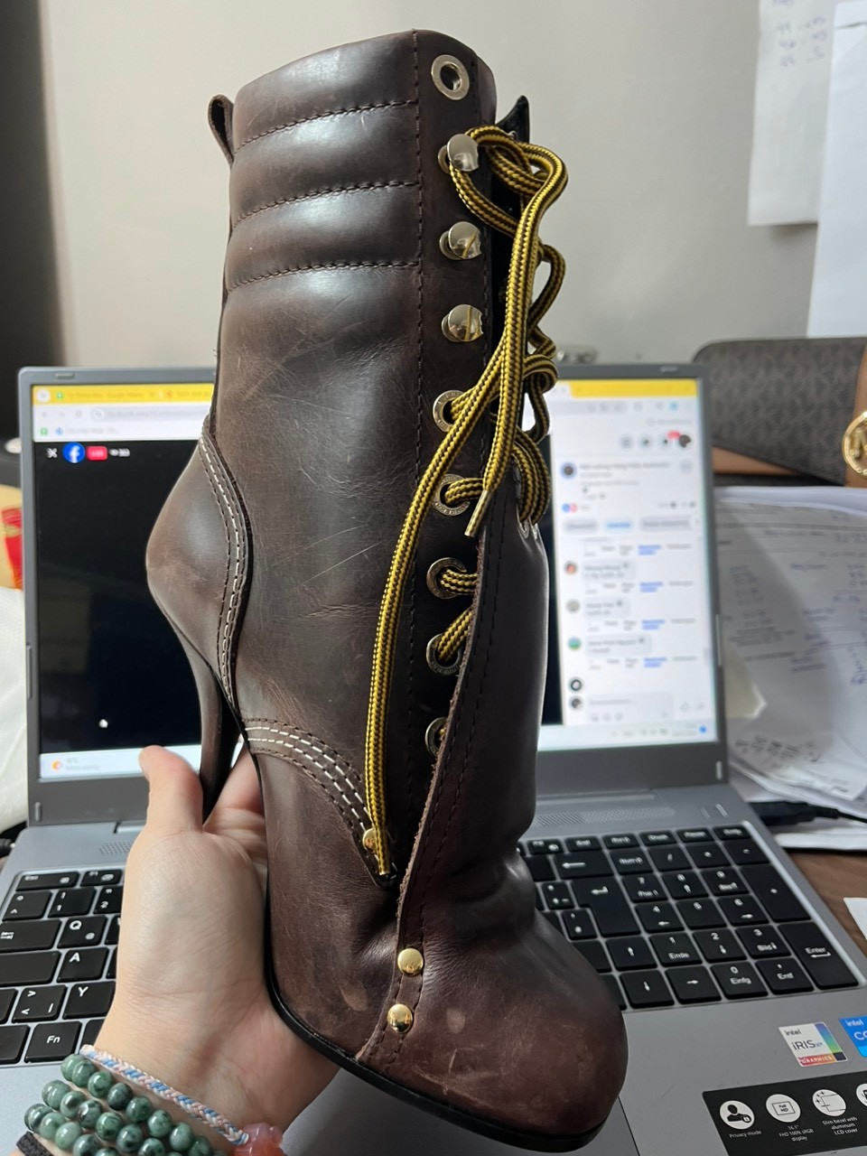 boot nâu BBR