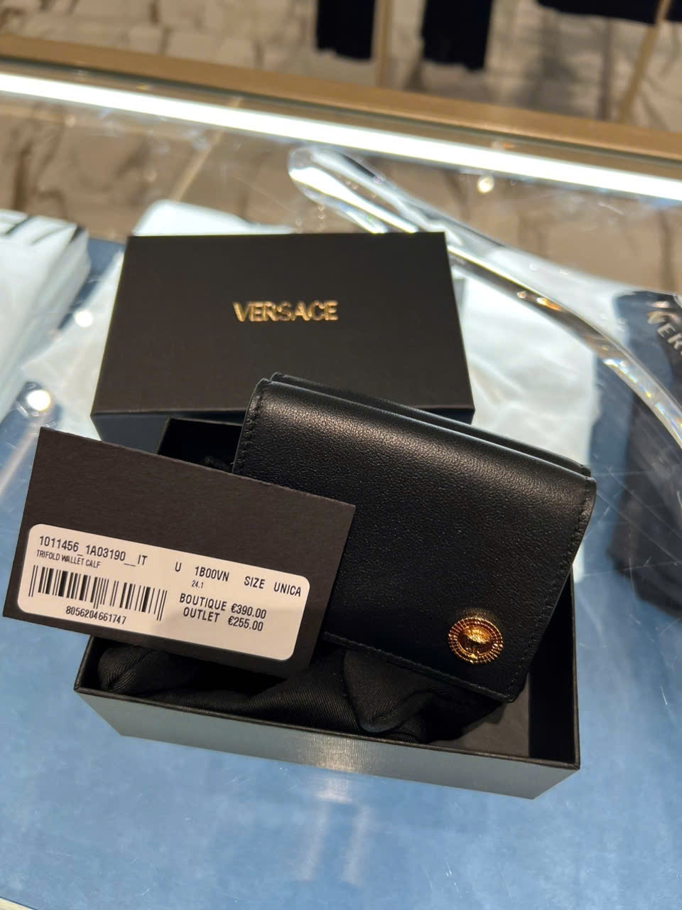 ví VERSACE_ nữ- đen