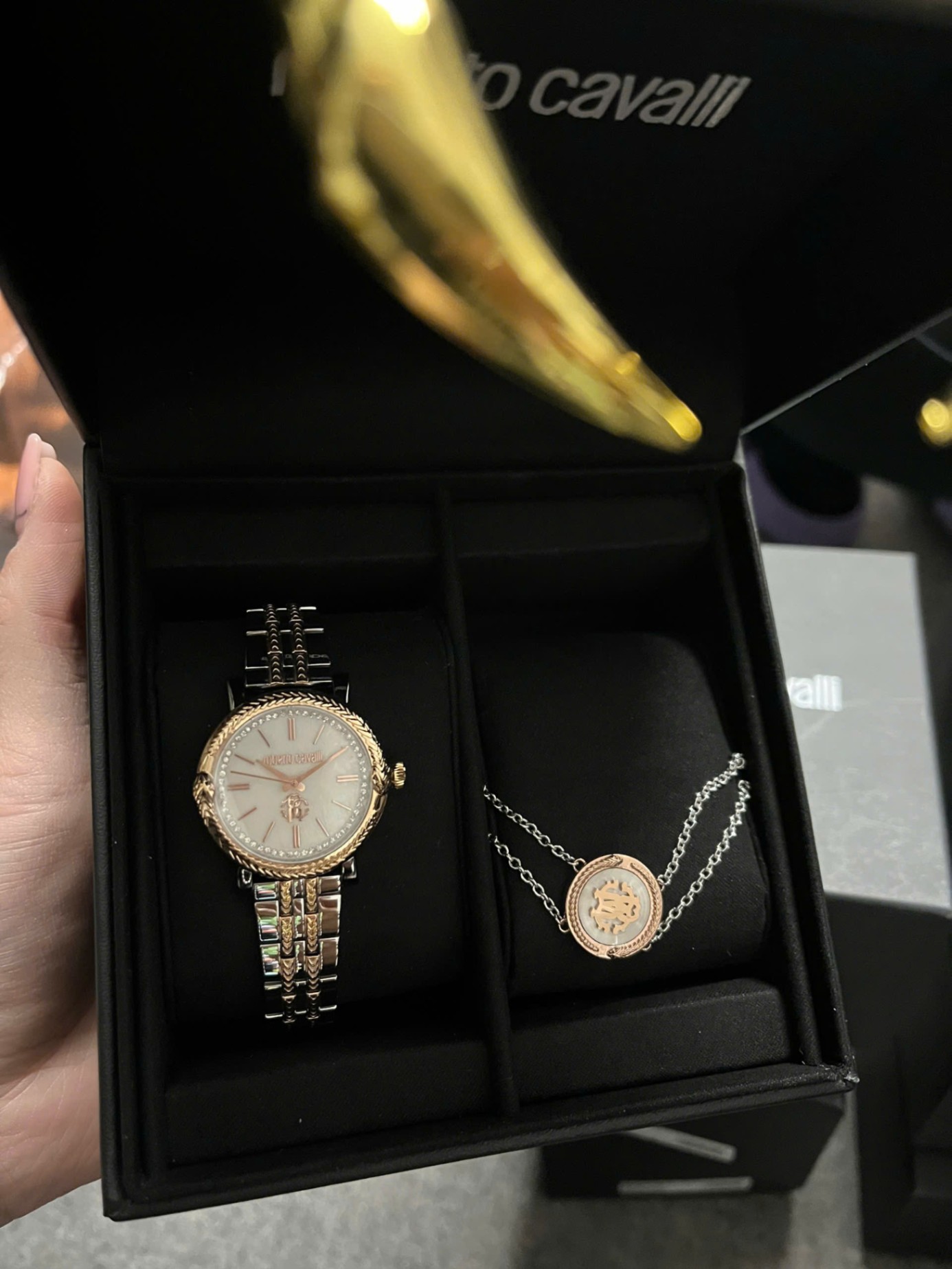 set ĐH - Roberto Cavalli - bạc
