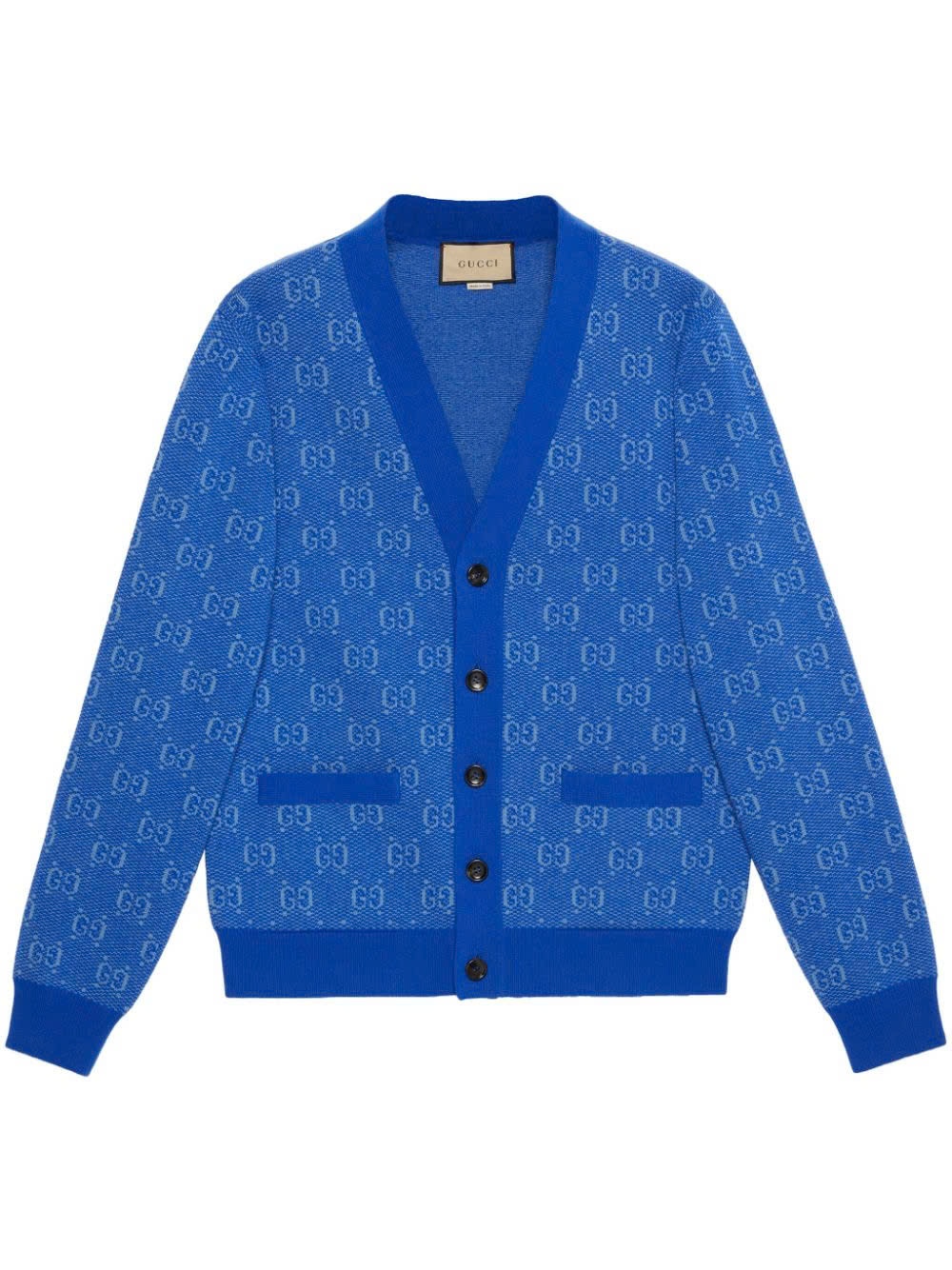 Cardigan nam GG xanh - SNV