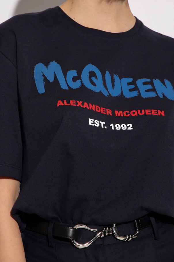 Áo phông đen McQueen - size 40