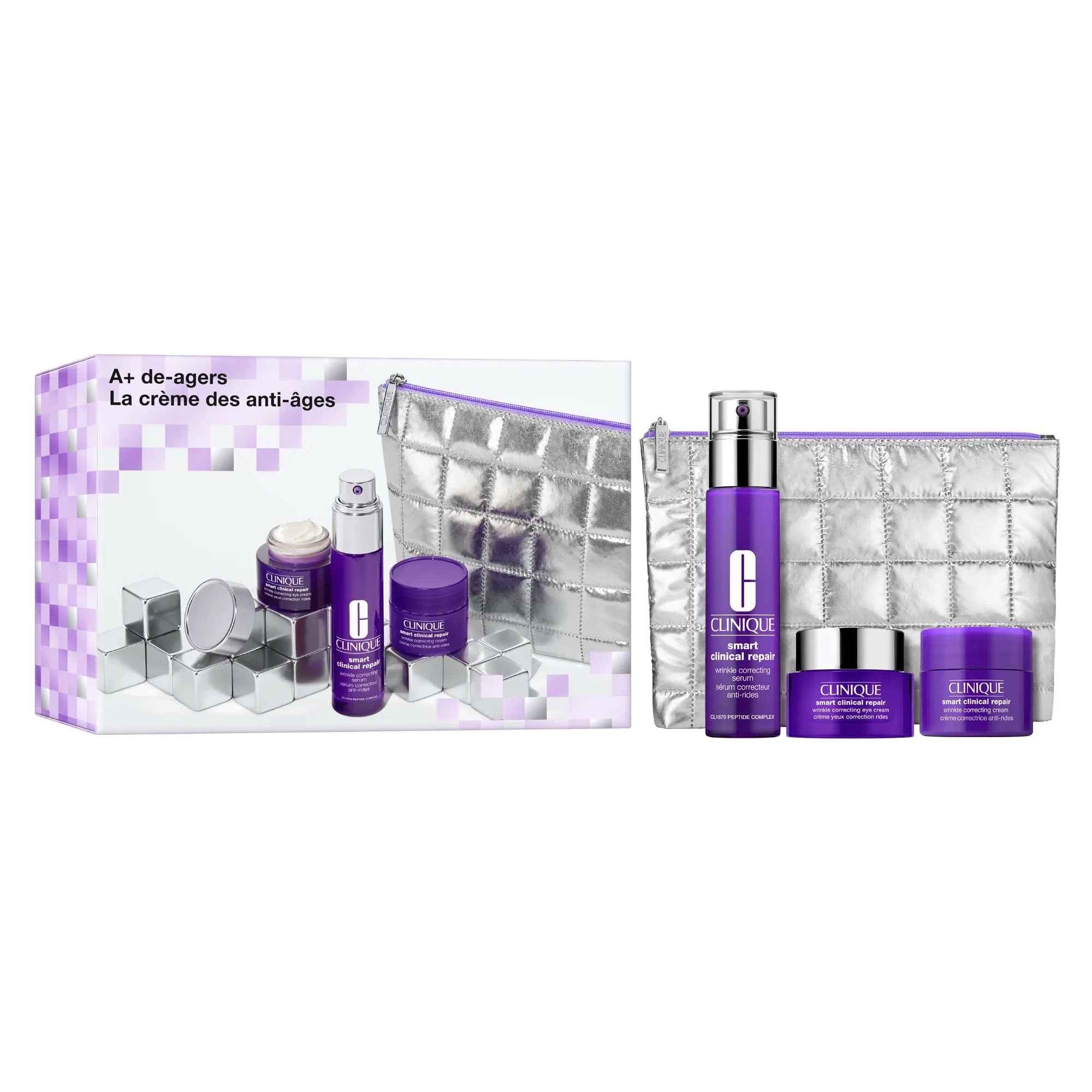 Set MP Clinique Tím