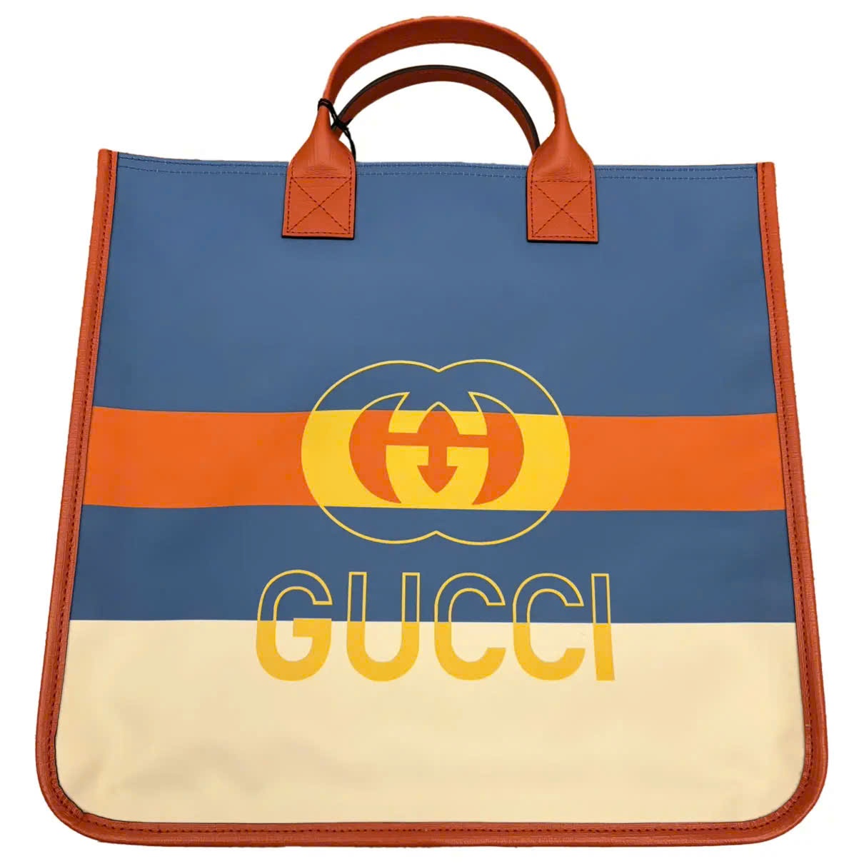 Túi tote GG Kid xanh cam - 33x31x8 - 550763