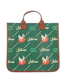 Túi tote GG Kid xanh lá - 33x31x8 (550763)