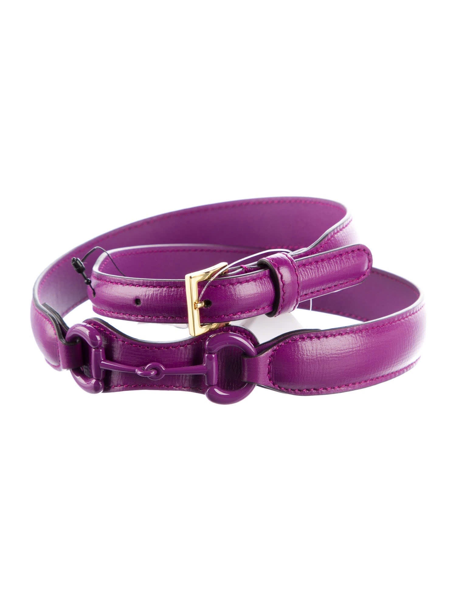 Belt GG Horsebit Accent 2cm - Tím (644397)