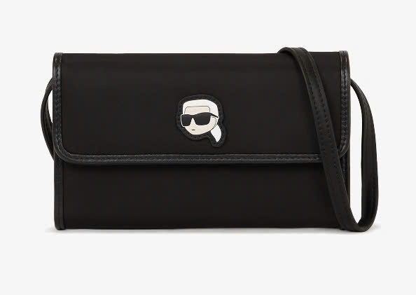 Túi Karl ikonik CB Wallet - màu đen size 18