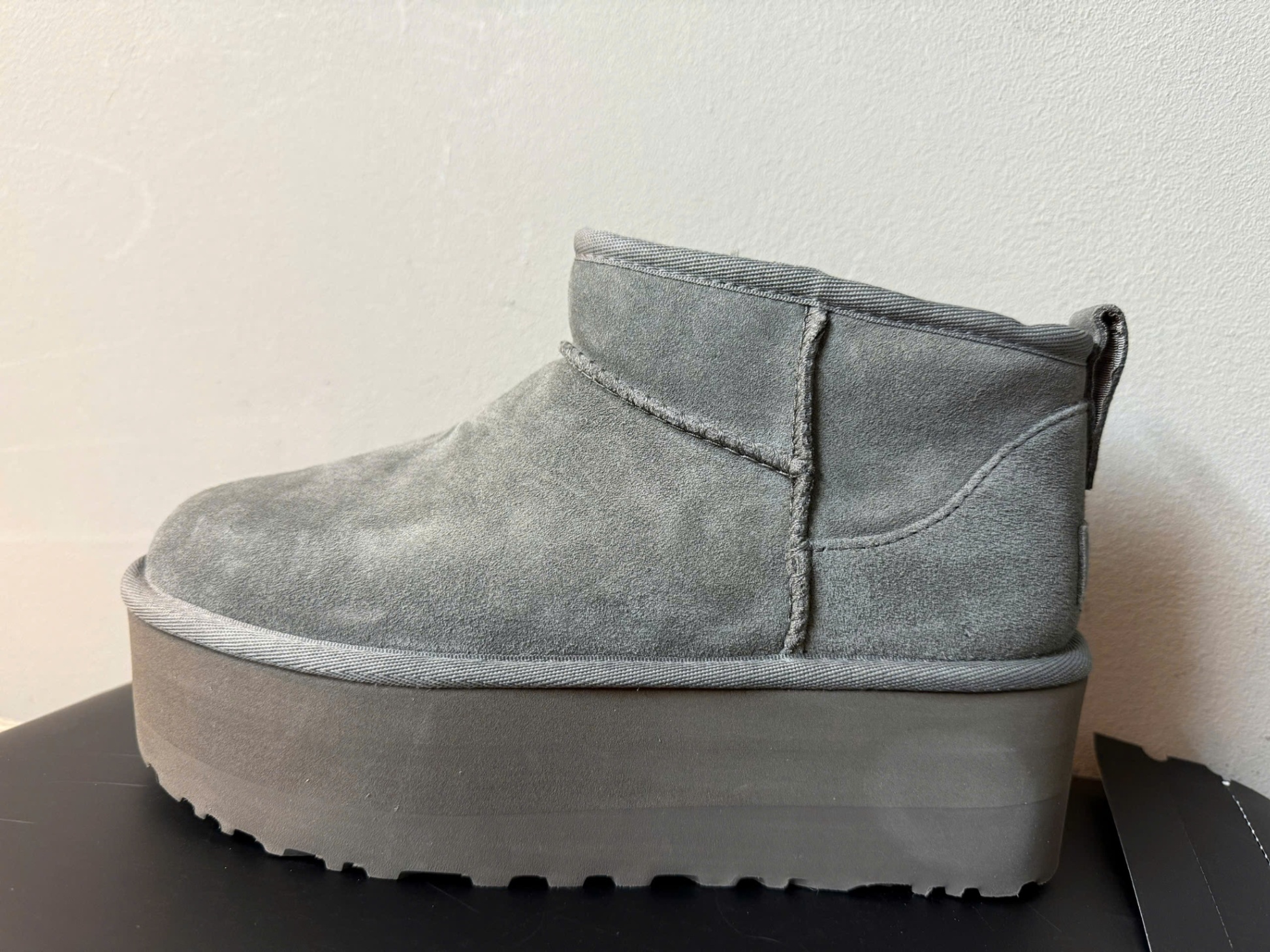 Boot UGG Classic mini ultra platform - Xám -5 phân