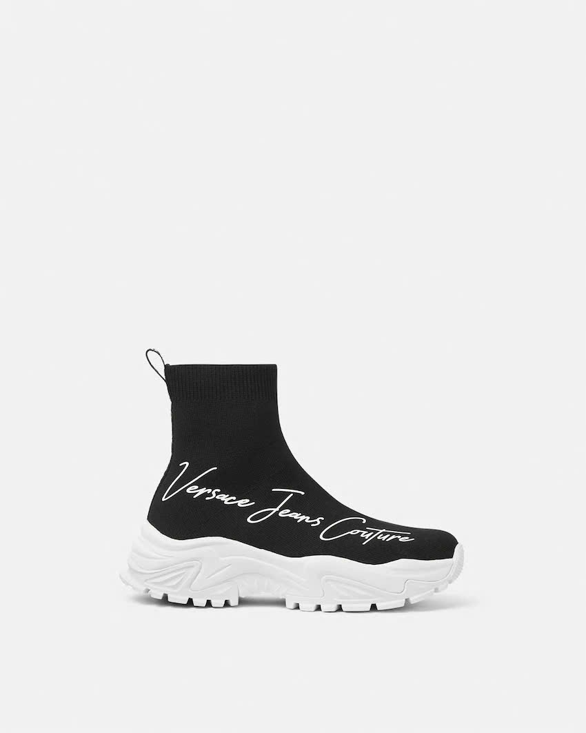 Sneaker VS bo chun đen đế trắng logo