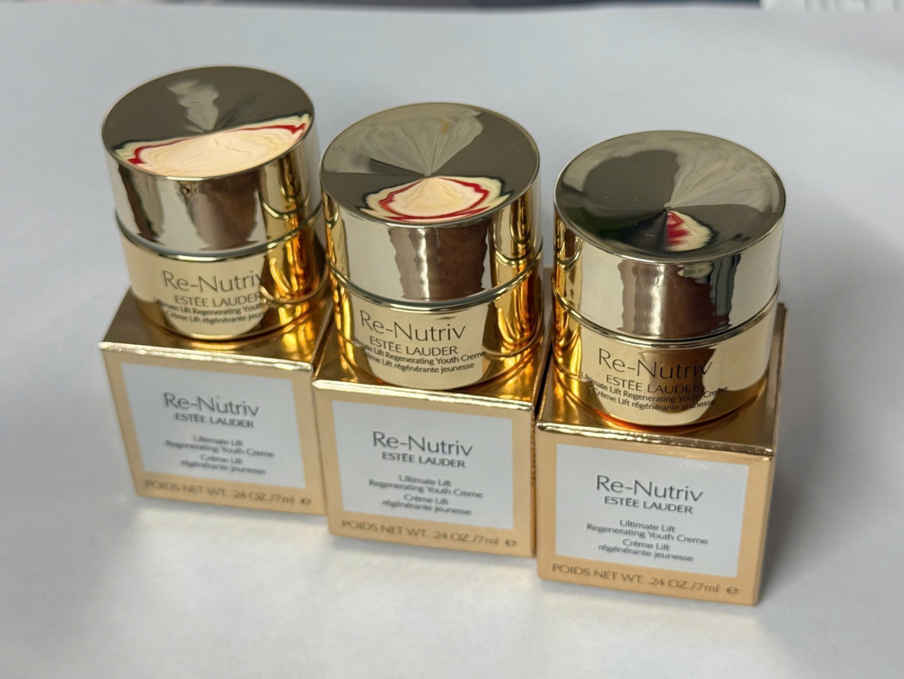 Sét 3 kem Re - Nutriv estee lauder tái tạo nâng cơ trẻ hóa da (7ml/lọ) #