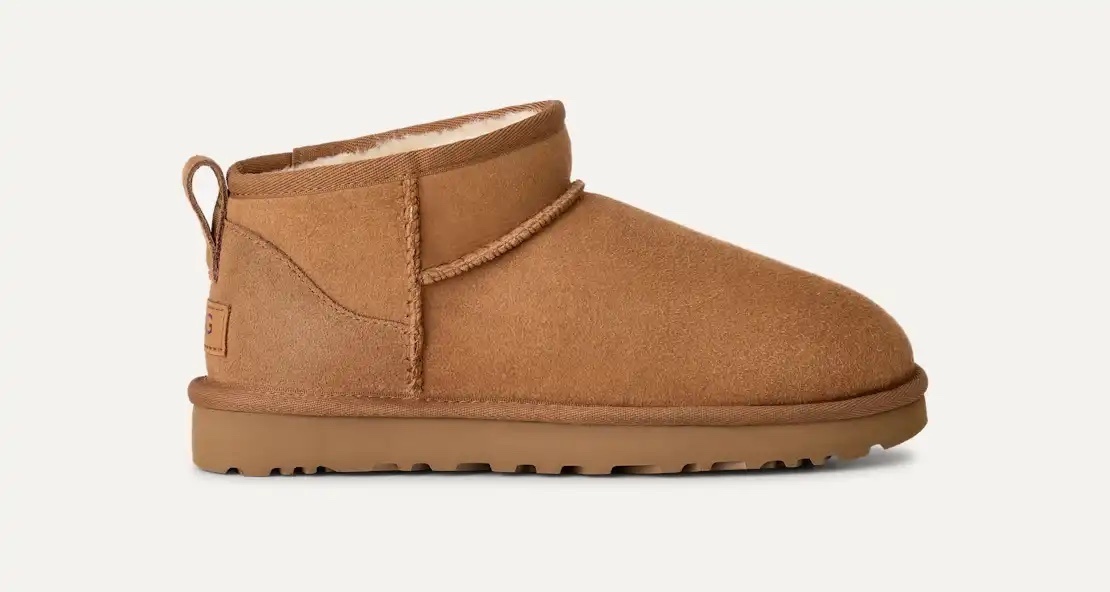 Boot UGG classic utral mini - nâu cổ ngắn