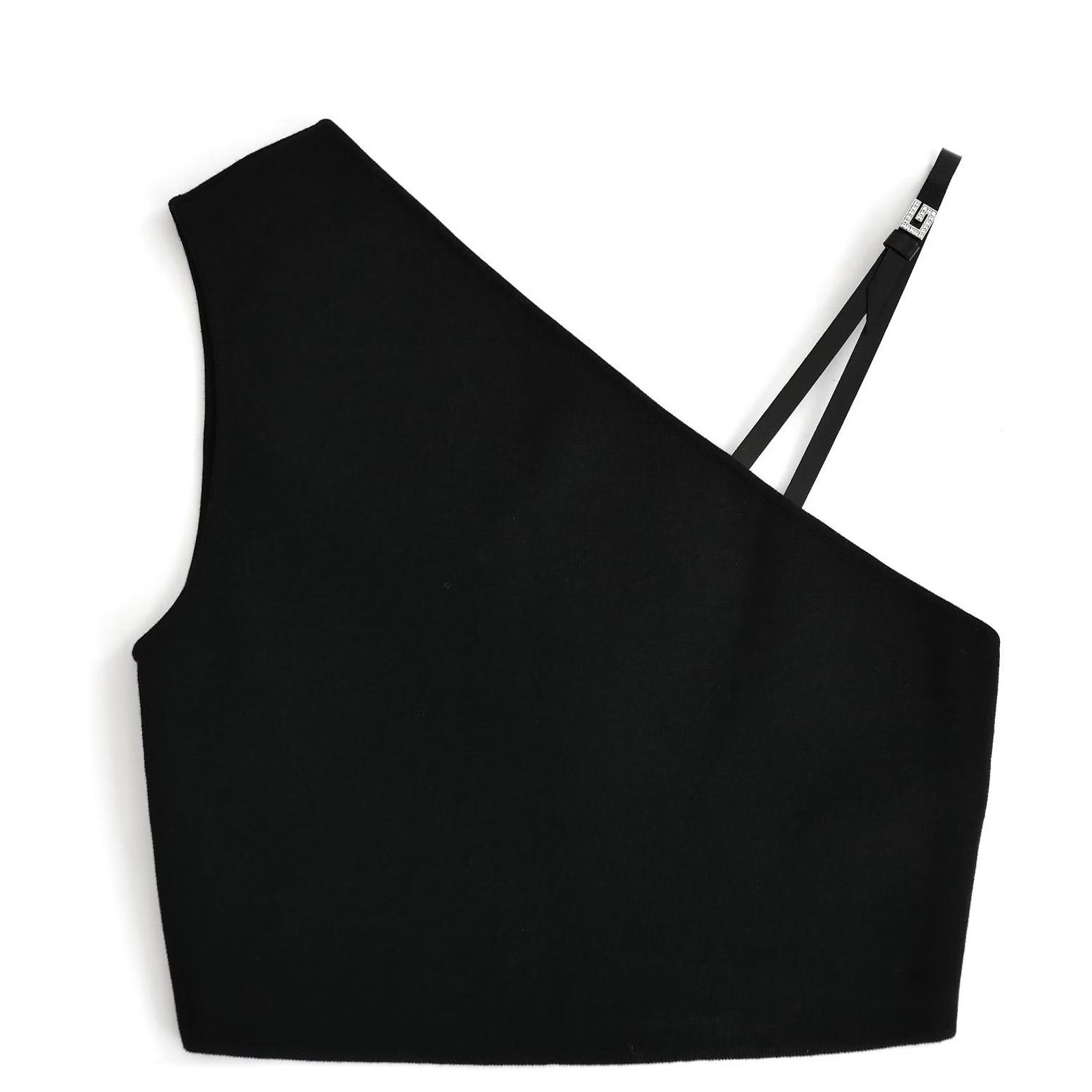 Áo croptop GG đen logo G đính đá - SNV - 742663