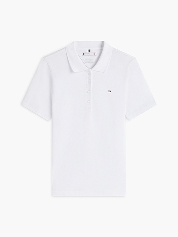 Áo polo Tommy màu trắng