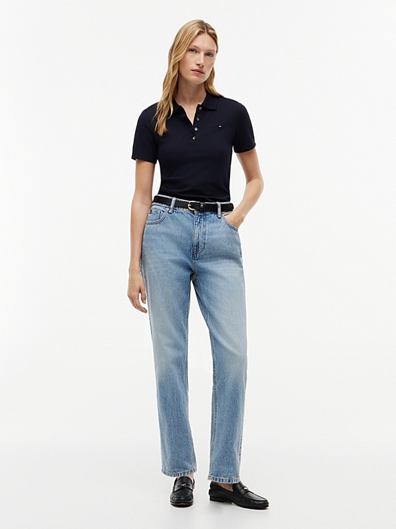 Áo polo Tommy màu xanh navy