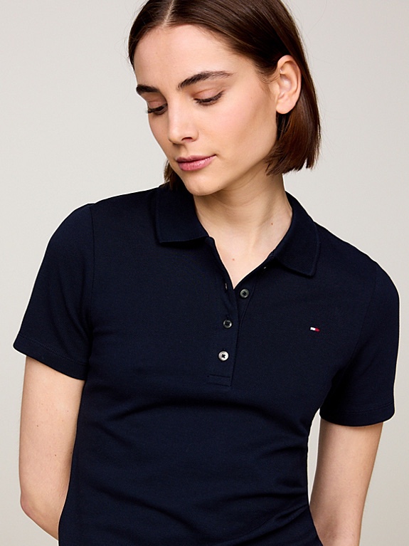 Áo polo Tommy màu xanh navy