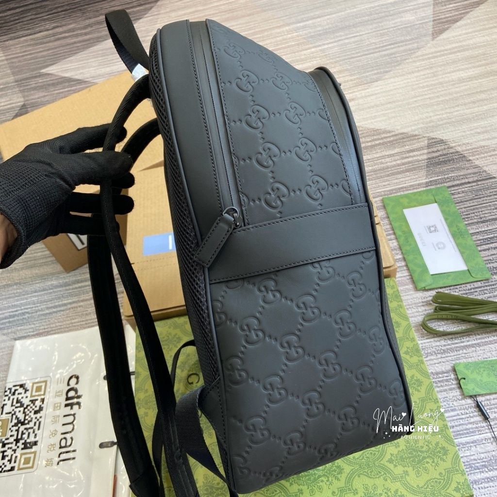 Balo GG màu đen full logo - SNV - 771280 • 26 x 42 x 15