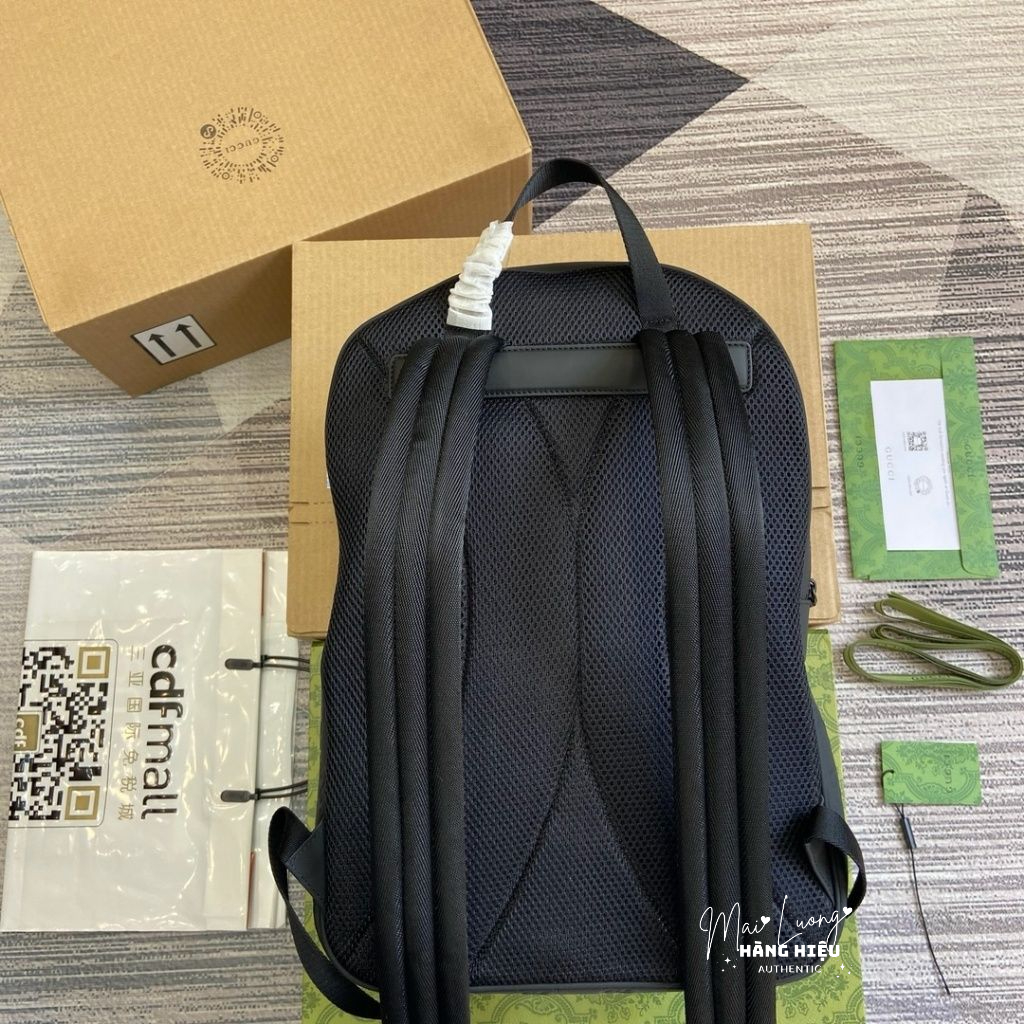 Balo GG màu đen full logo - SNV - 771280 • 26 x 42 x 15