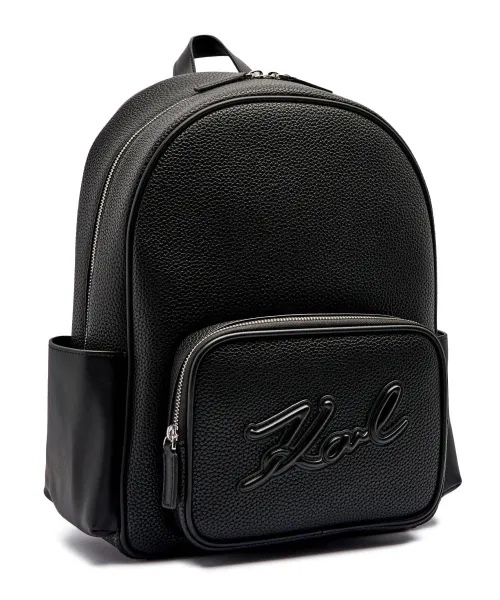 Balo Karl đen da mềm - A2W30124 • KT • 28 x 35 x 12 cm