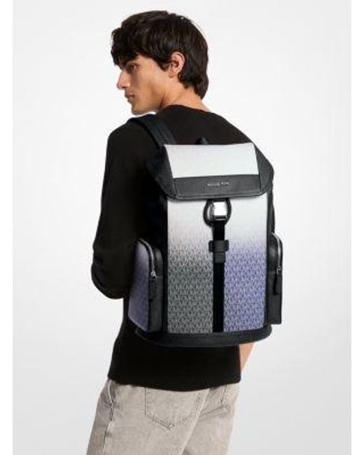 Balo MK cooper medium signature logo city backpack - 37R6LCOB60 (KT: 45 / 32 / 15)