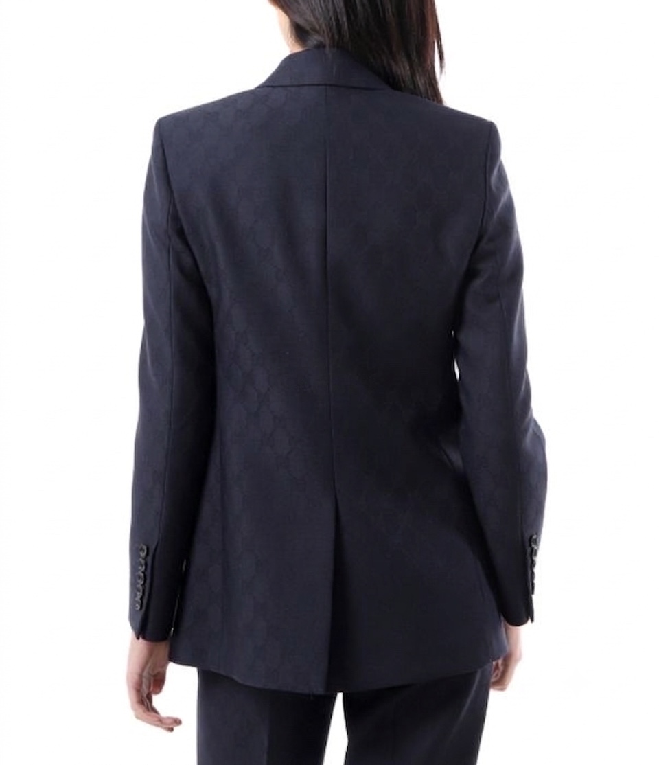 Blazer GG xanh navy full logo - SNV - 797063